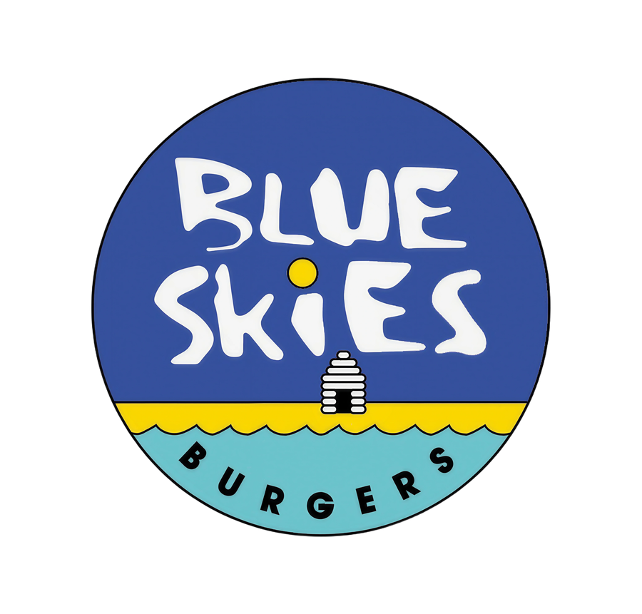 Blue Skies Burgers logo